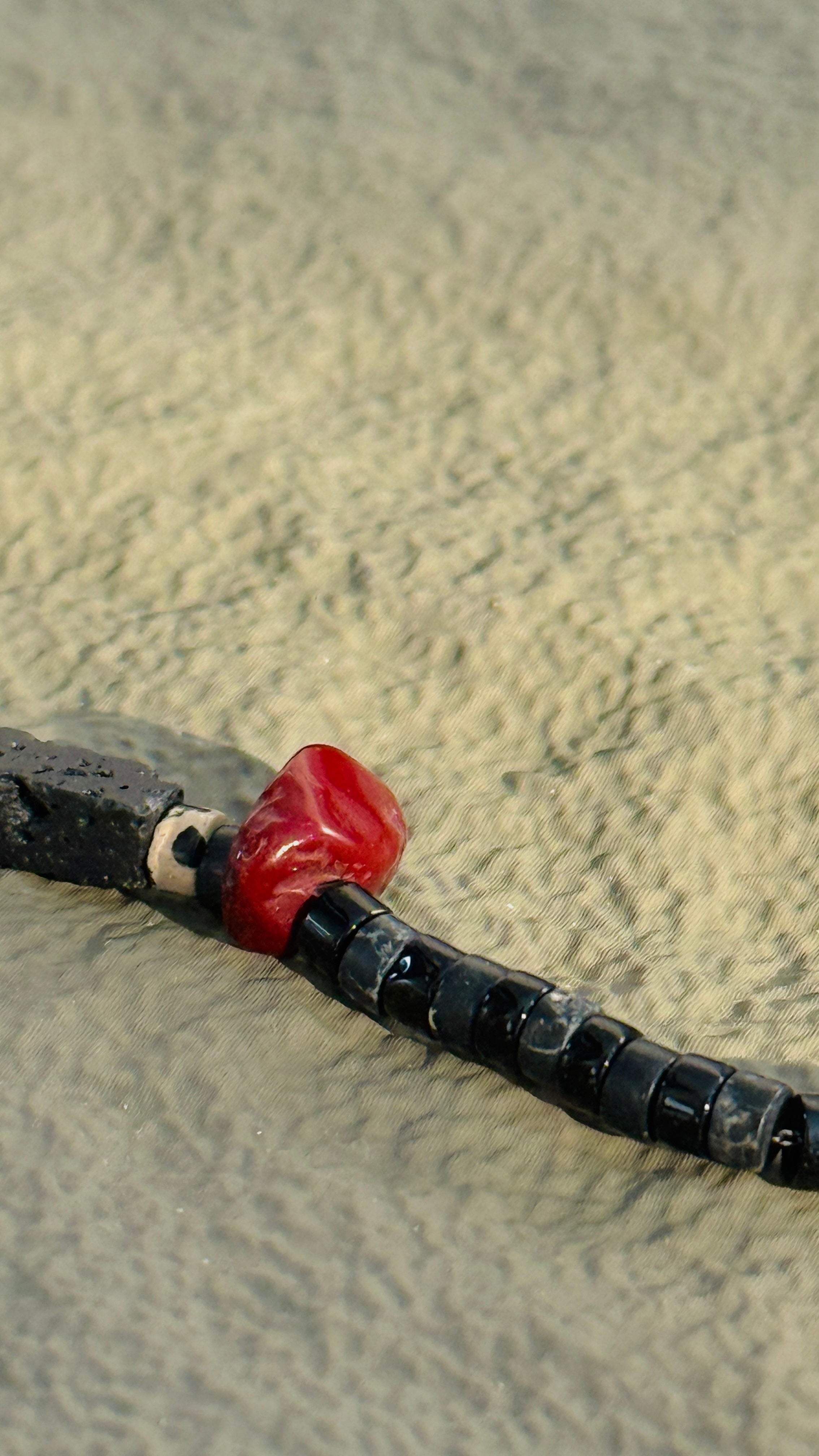 Stone Current · Mixed Material Necklace