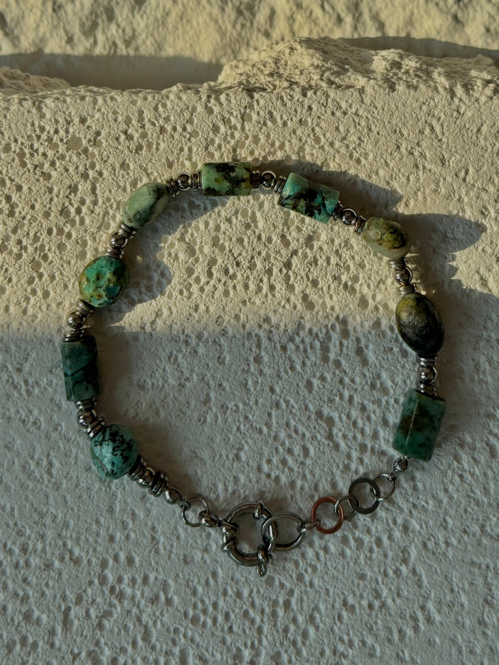 Wilderness · African Turquoise Bracelet