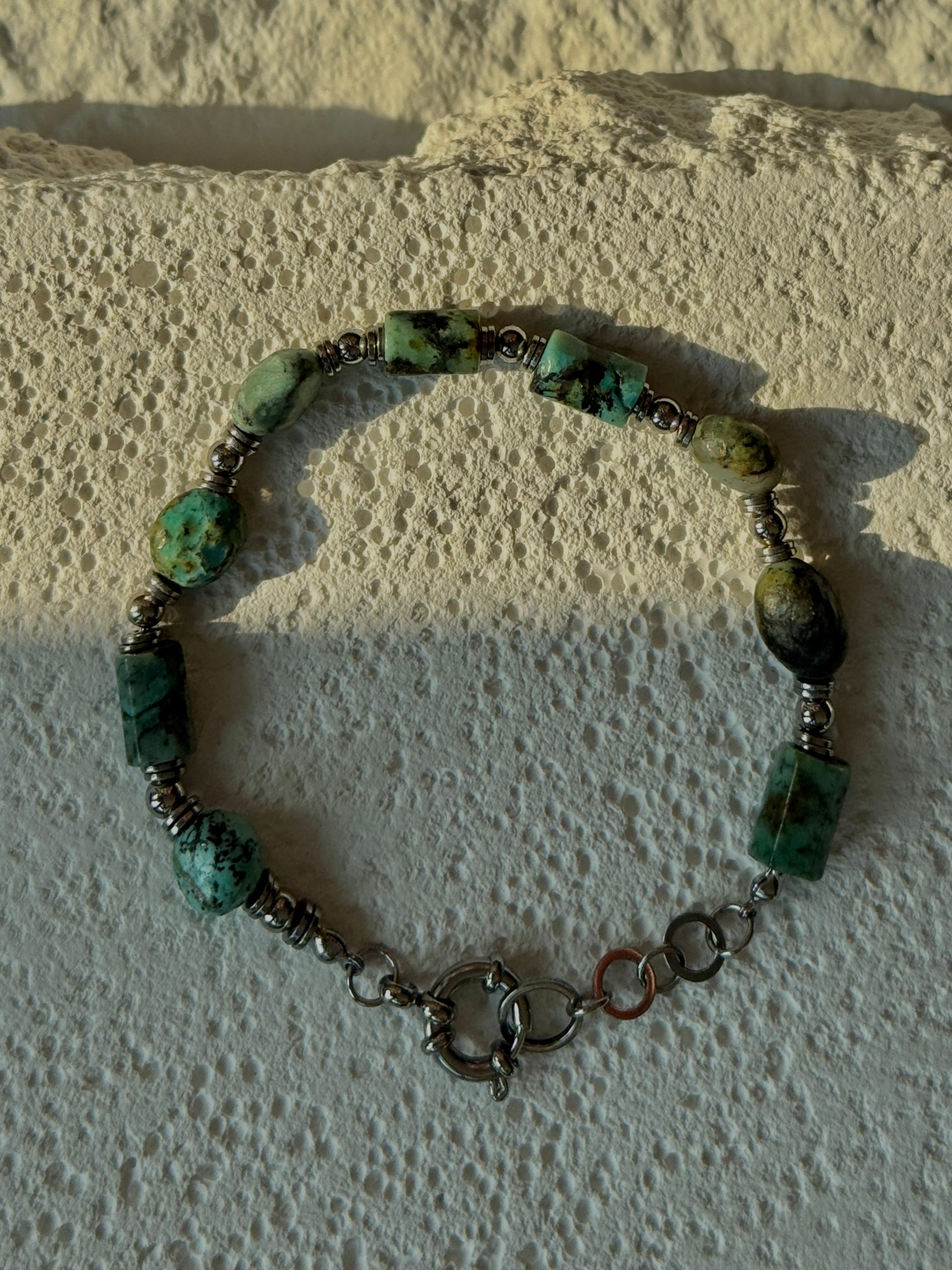 Wilderness · African Turquoise Bracelet