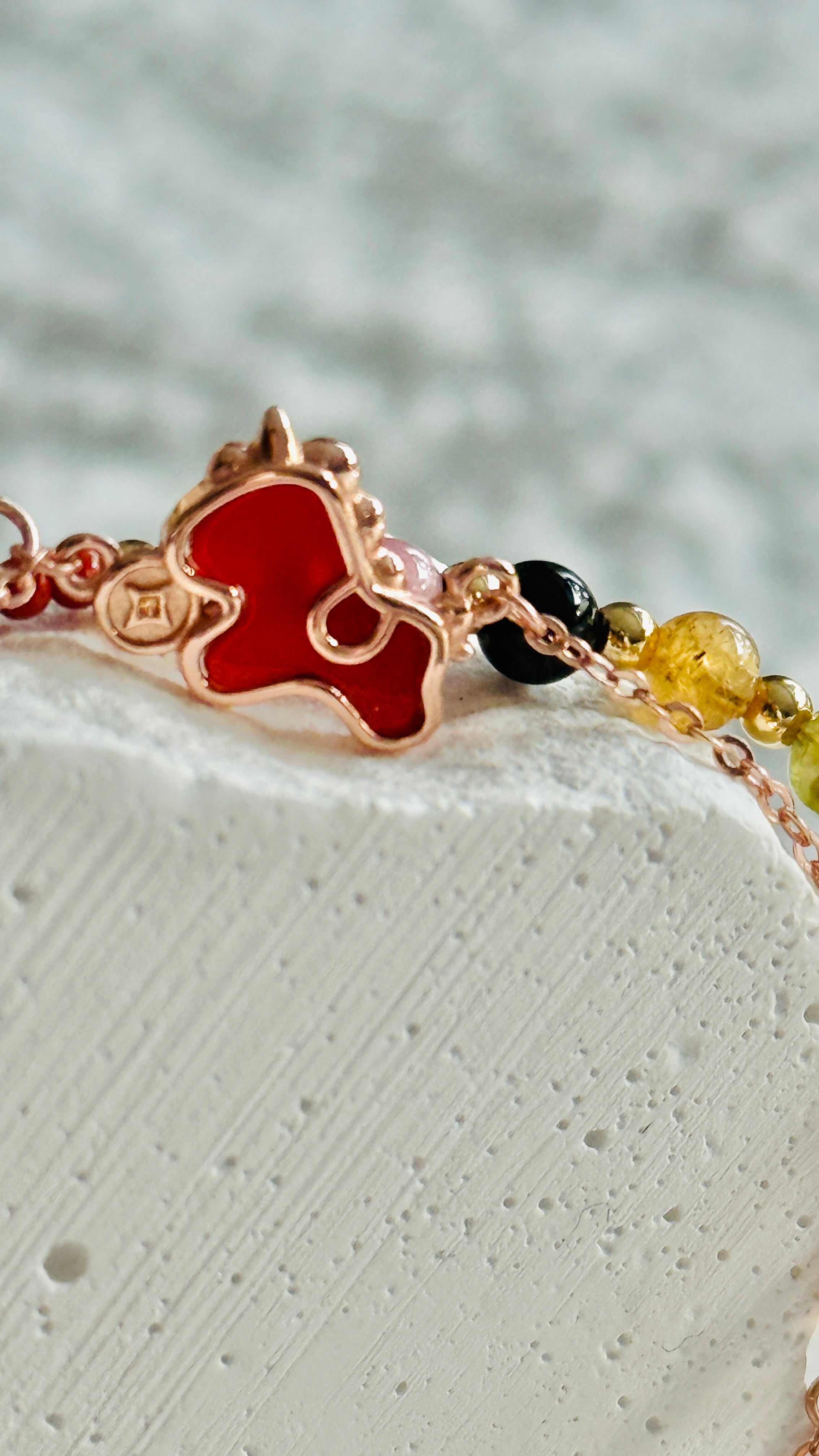 Protection · Year of the Horse Lucky Red Agate Bracelet