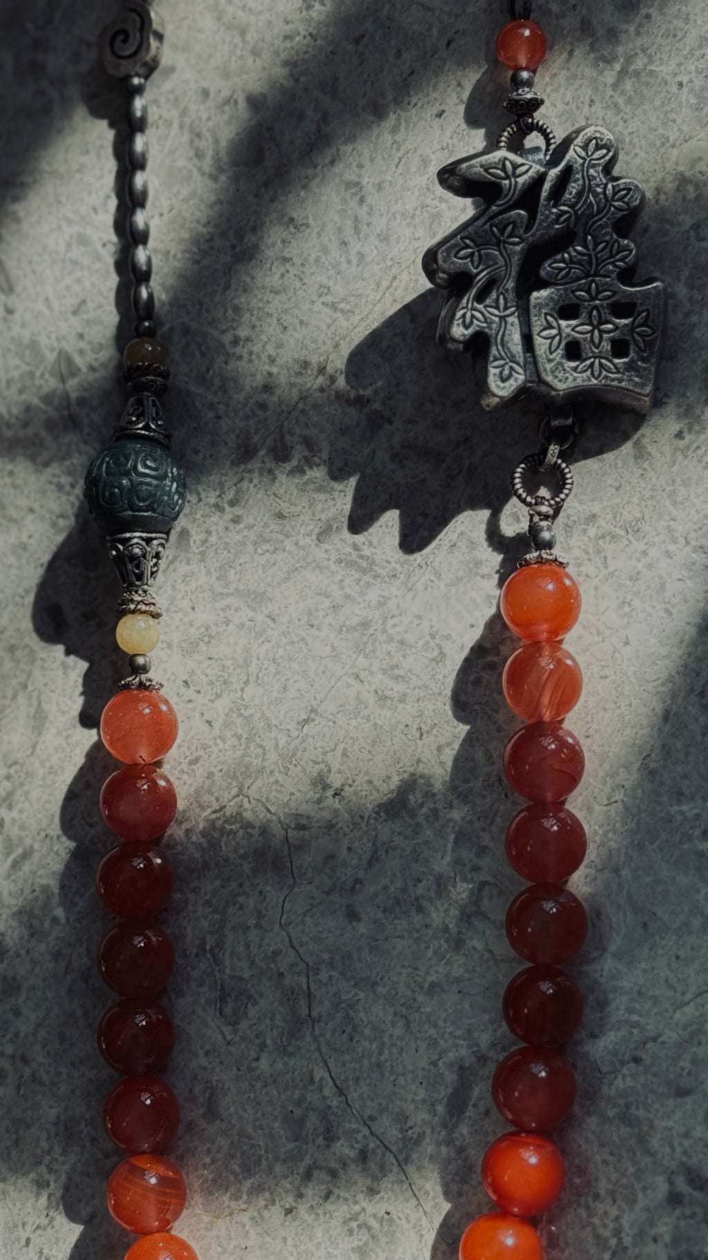 Homeward · Cherry Red Agate Bracelet｜One-of-a-kind