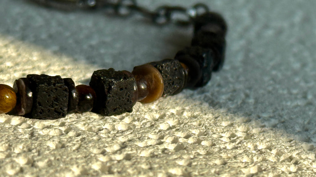 Deep Resonance · Volcanic Stone Bracelet
