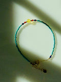 Verdant Sun · Turquoise & Citrine Bracelet