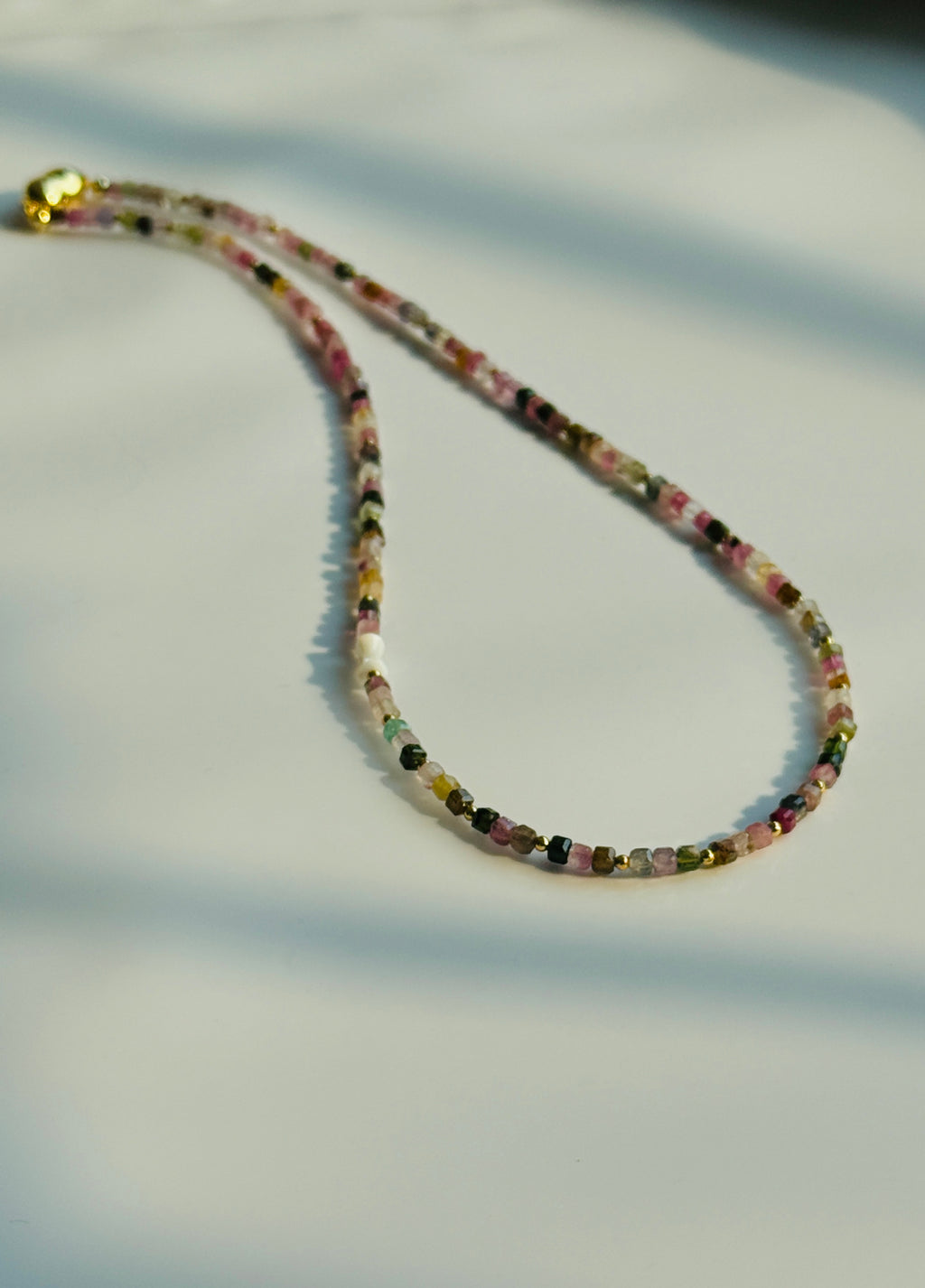 Tourmaline Beaded Necklace