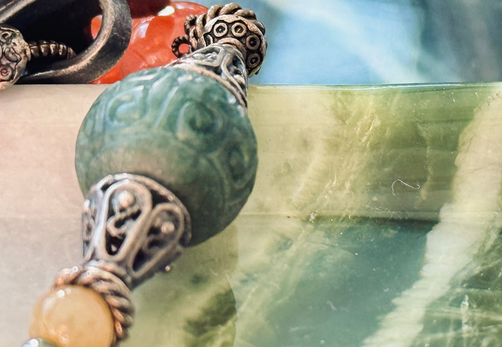 Homeward · Cherry Red Agate Bracelet｜One-of-a-kind