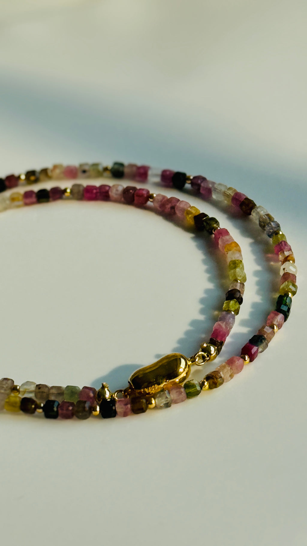 Tourmaline Beaded Necklace