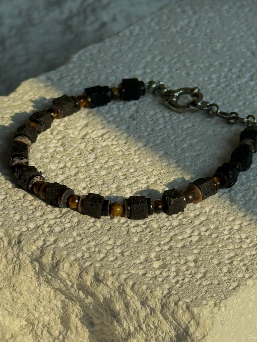 Deep Resonance · Volcanic Stone Bracelet