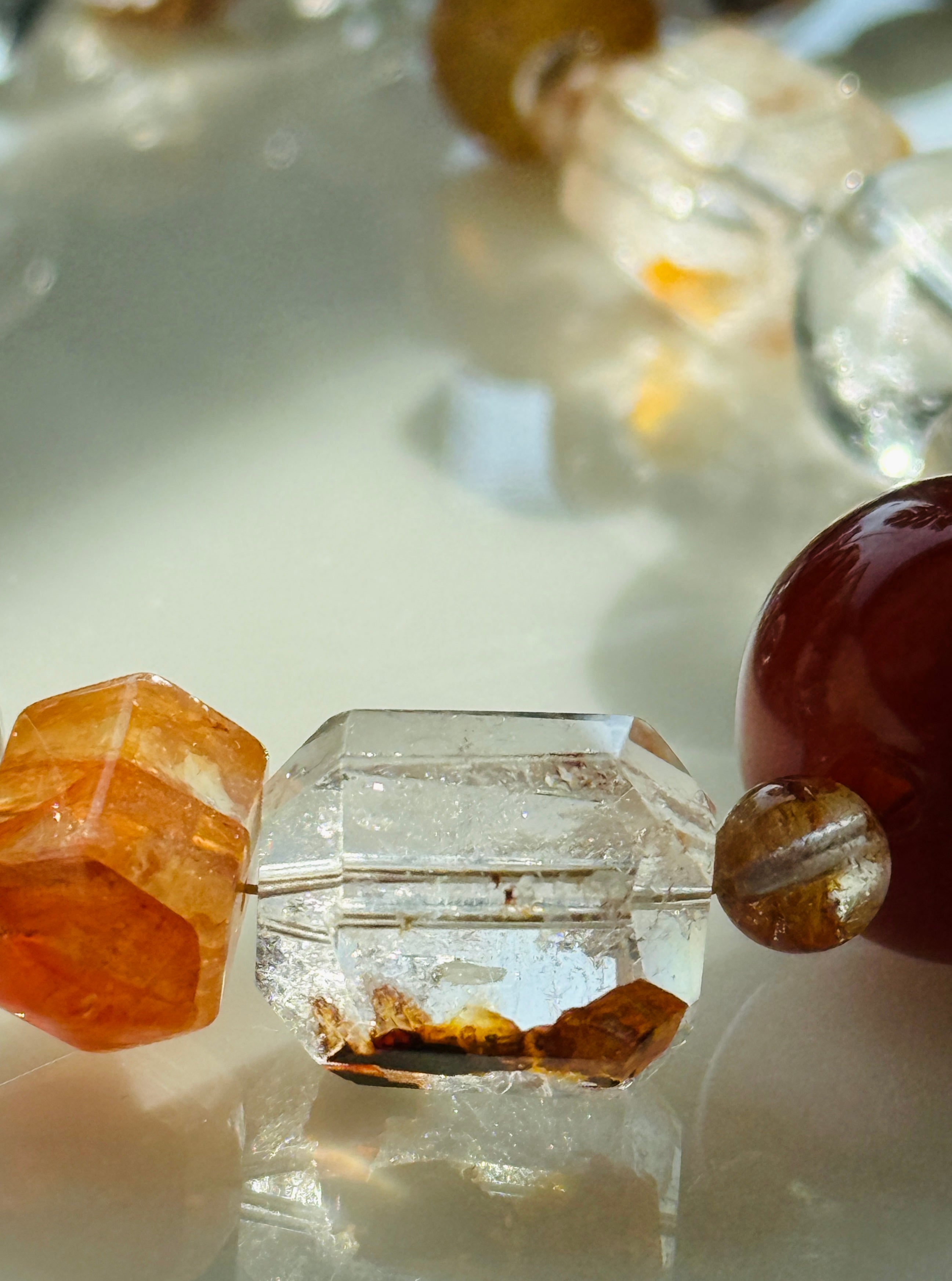 Lucere · Natural Gemstones Necklace