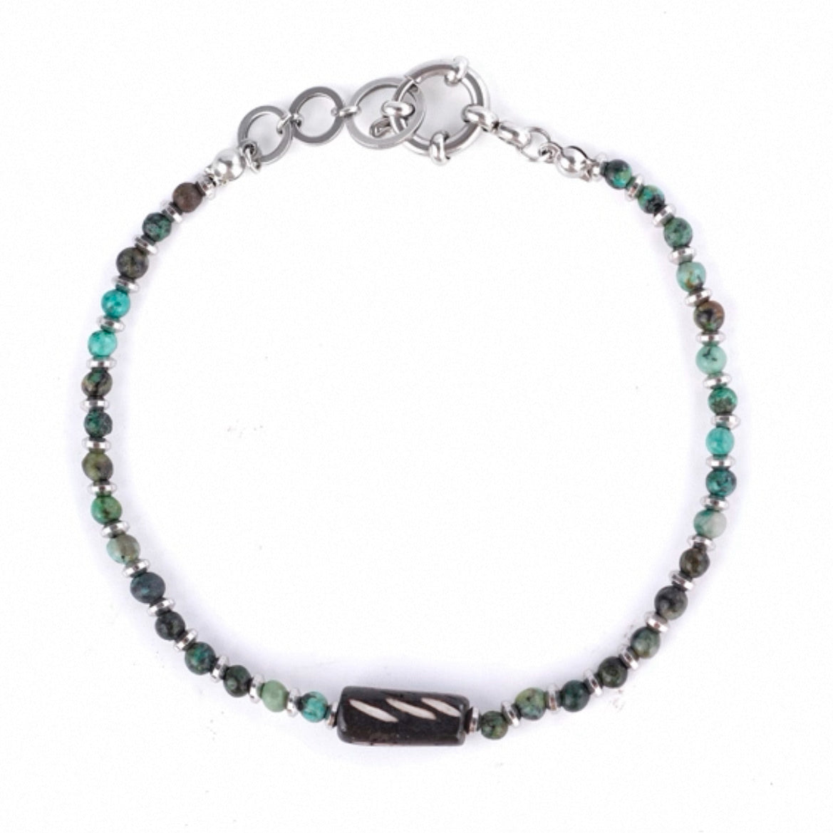 Waymark · Natural African Turquoise Bracelet