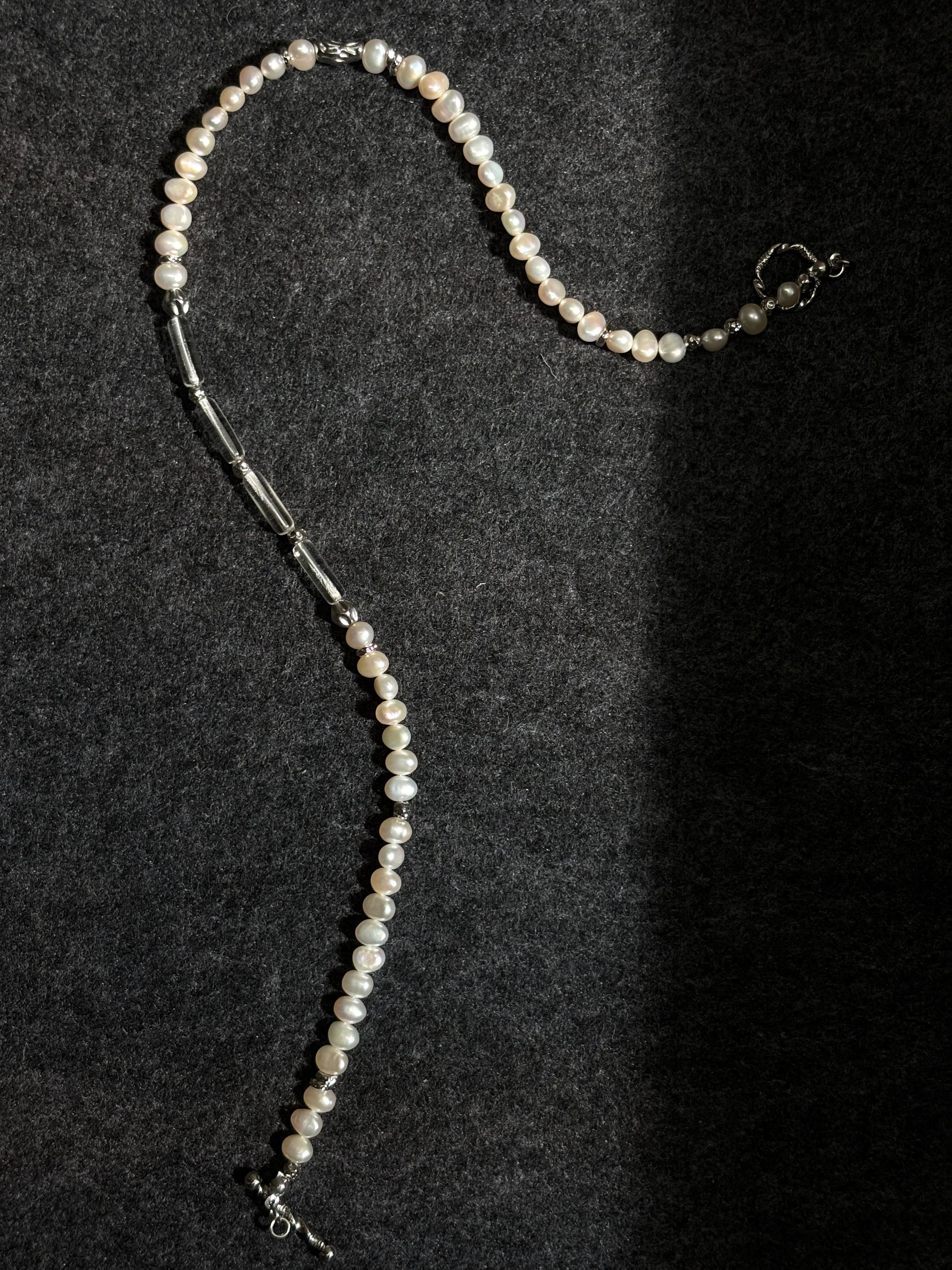 Driftline · Pearl Necklace follows the natural rhythm of light and form