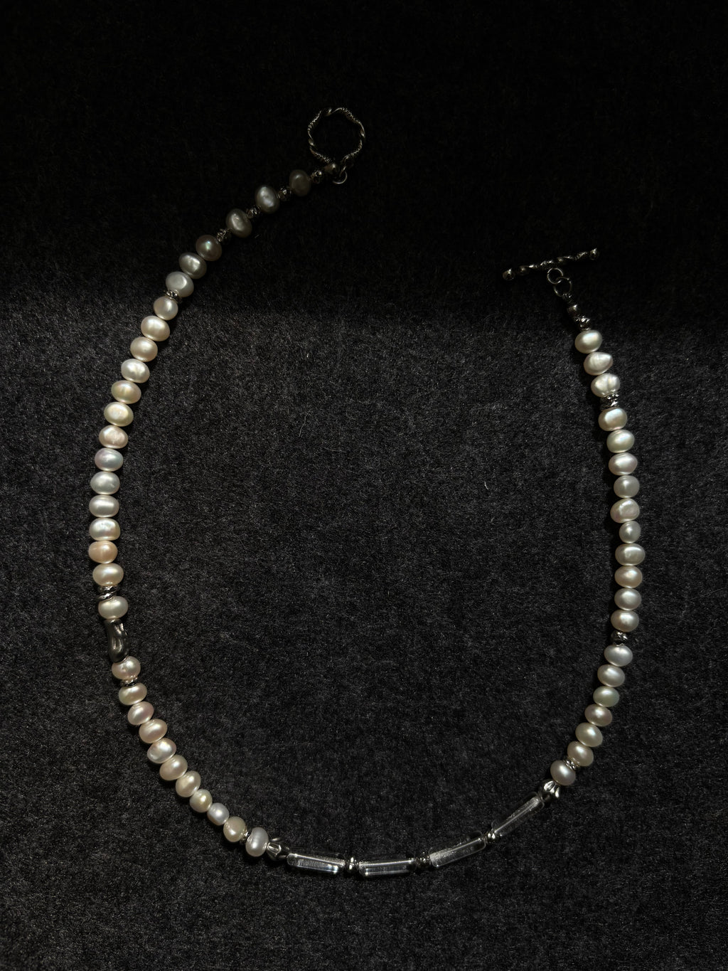 Driftline · Pearl Necklace follows the natural rhythm of light and form