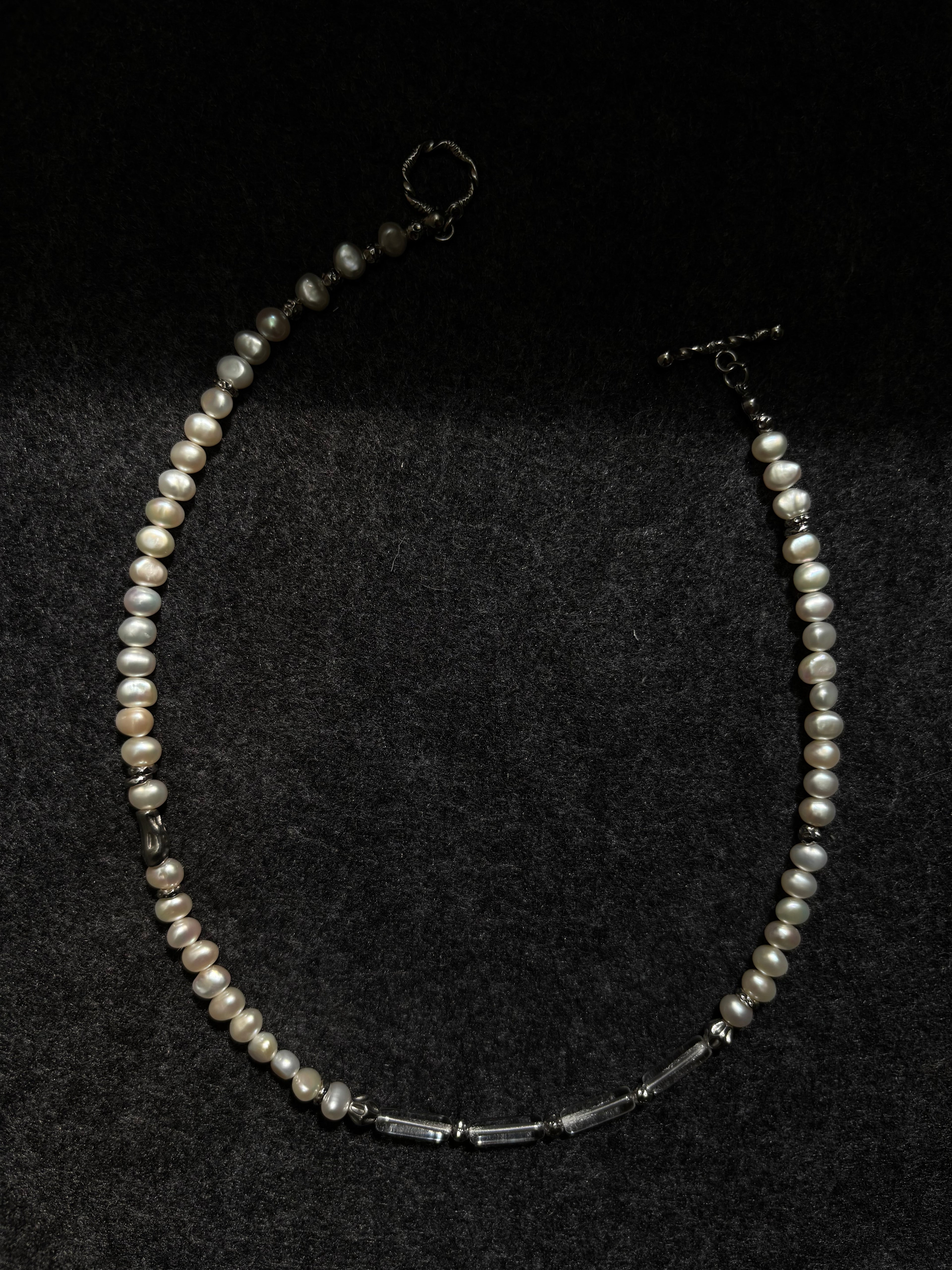 Driftline · Pearl Necklace follows the natural rhythm of light and form