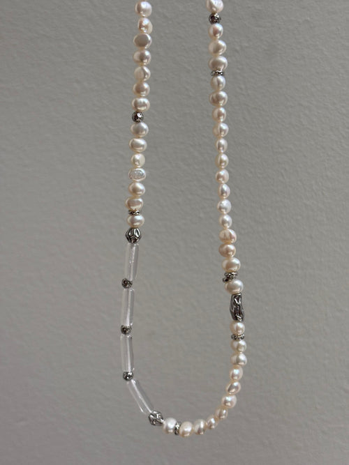 Driftline · Pearl Necklace follows the natural rhythm of light and form