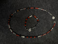 Rockfire Set Necklace + Bracelet Gender Neutral Handmade Jewelry Set