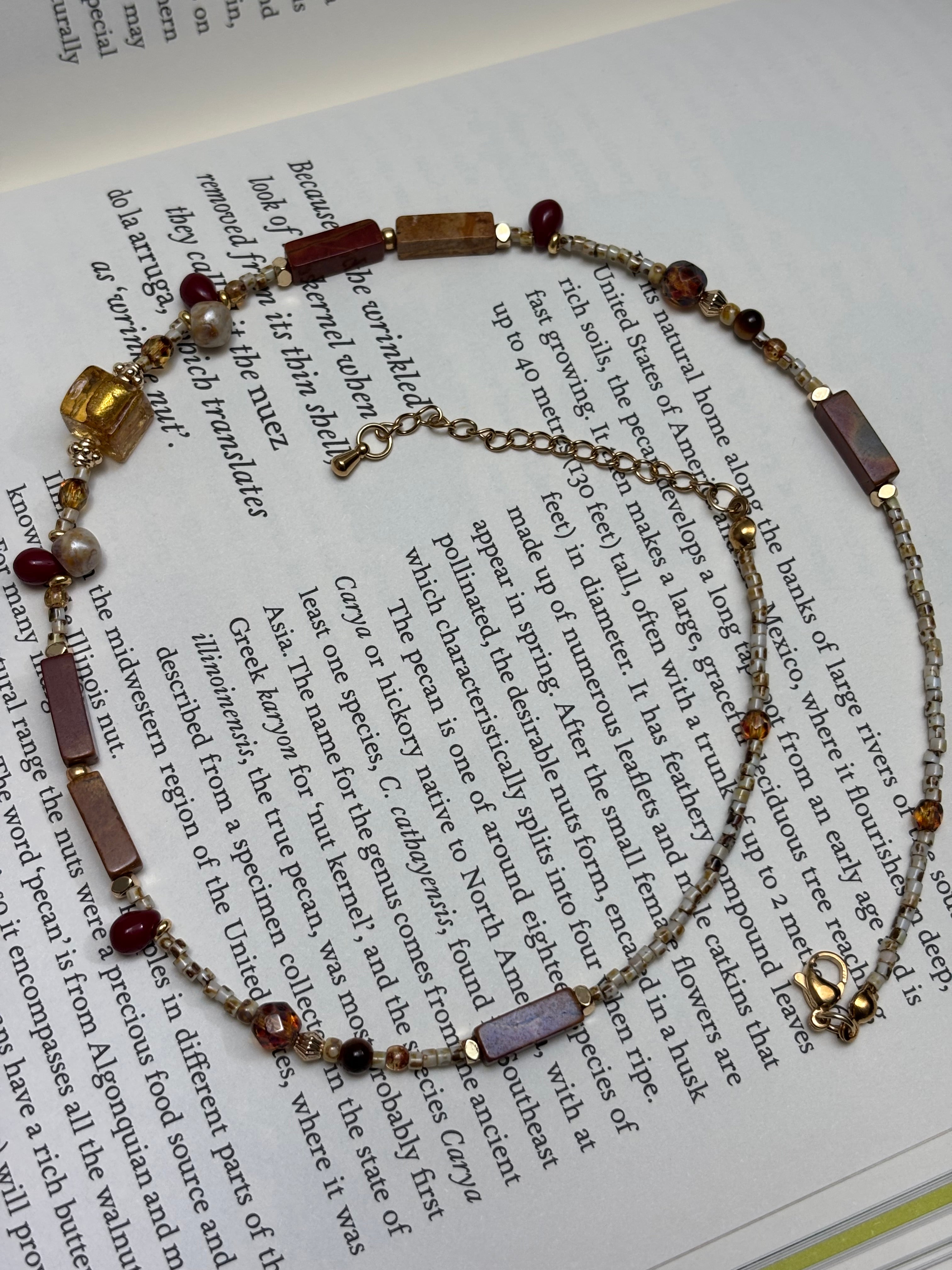 Duskfall · Necklace captures the quiet moment when light begins to soften