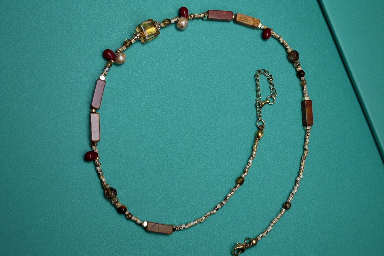 Duskfall · Necklace captures the quiet moment when light begins to soften