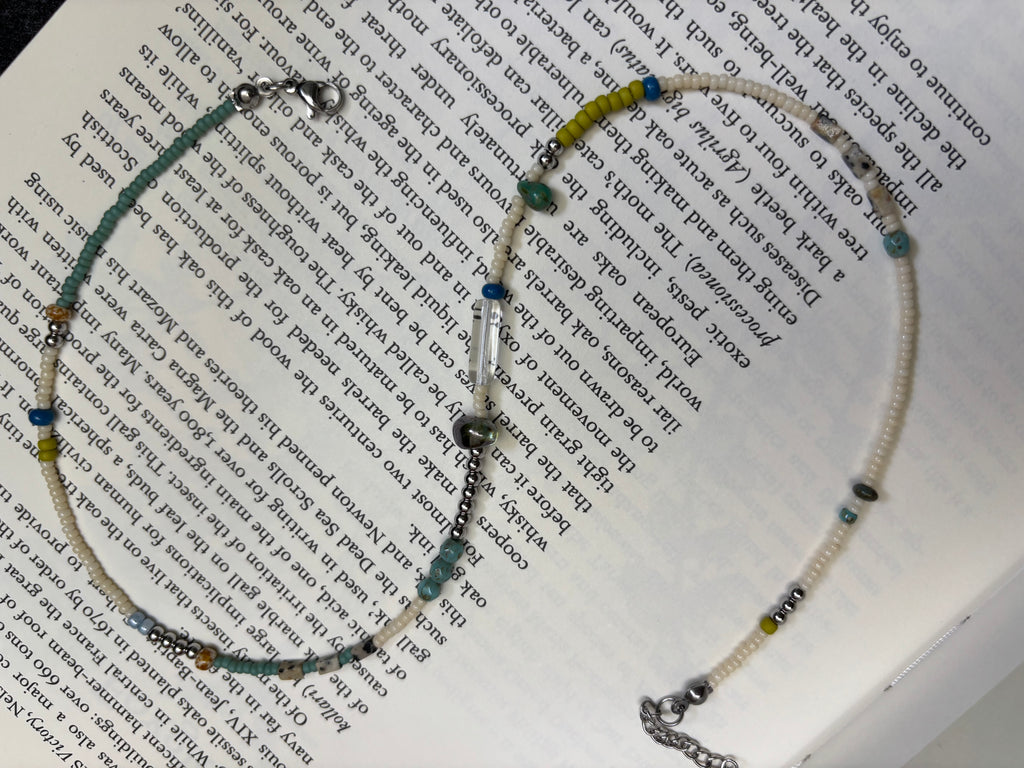 Forestsoda · Necklace captures a fleeting moment of freshness