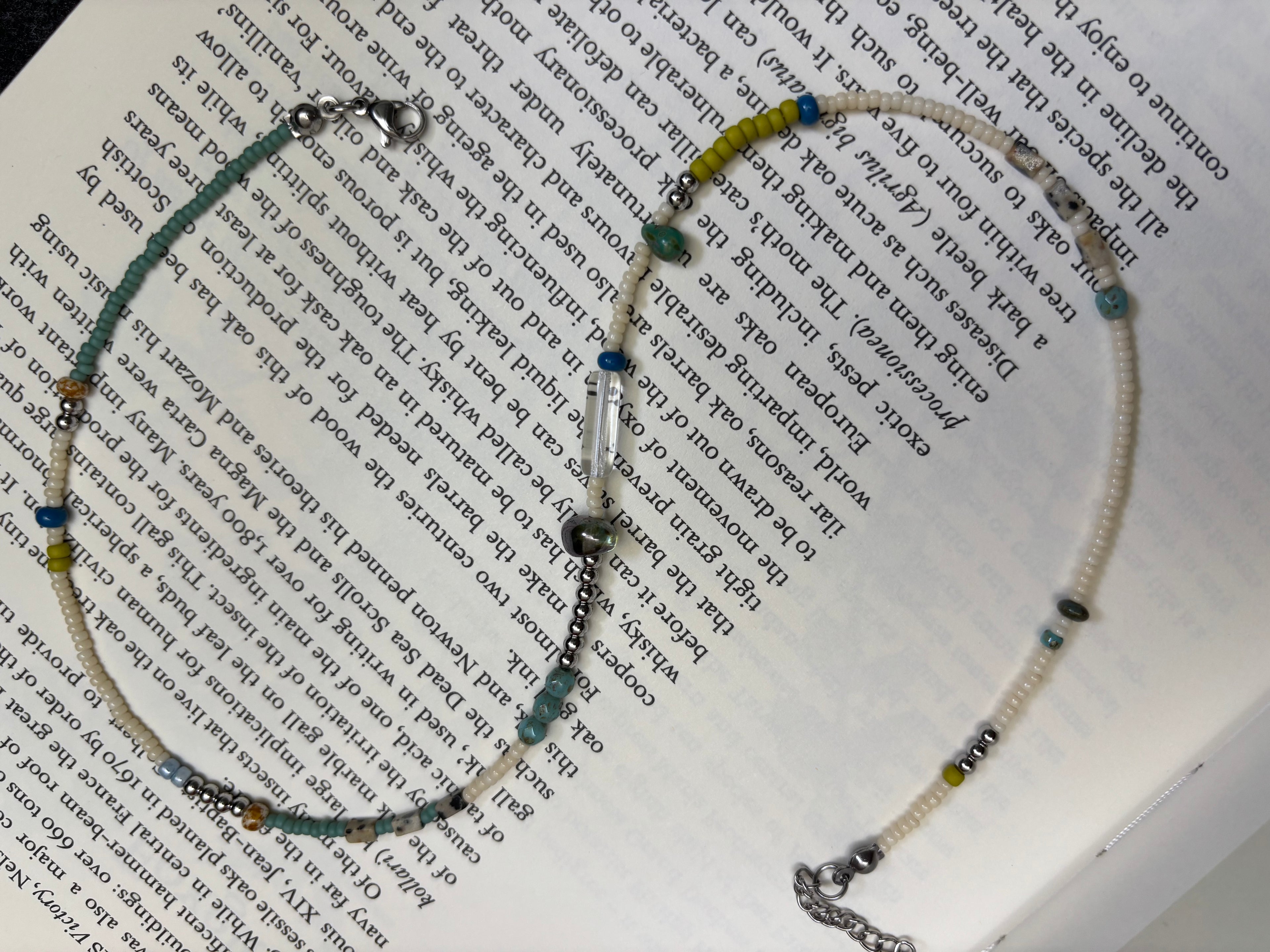 Forestsoda · Necklace captures a fleeting moment of freshness