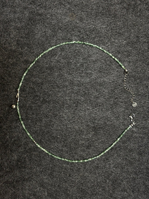 Algaeline · Green dot stone Necklace