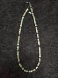 Mossline Necklace · Grass Green Turquoise