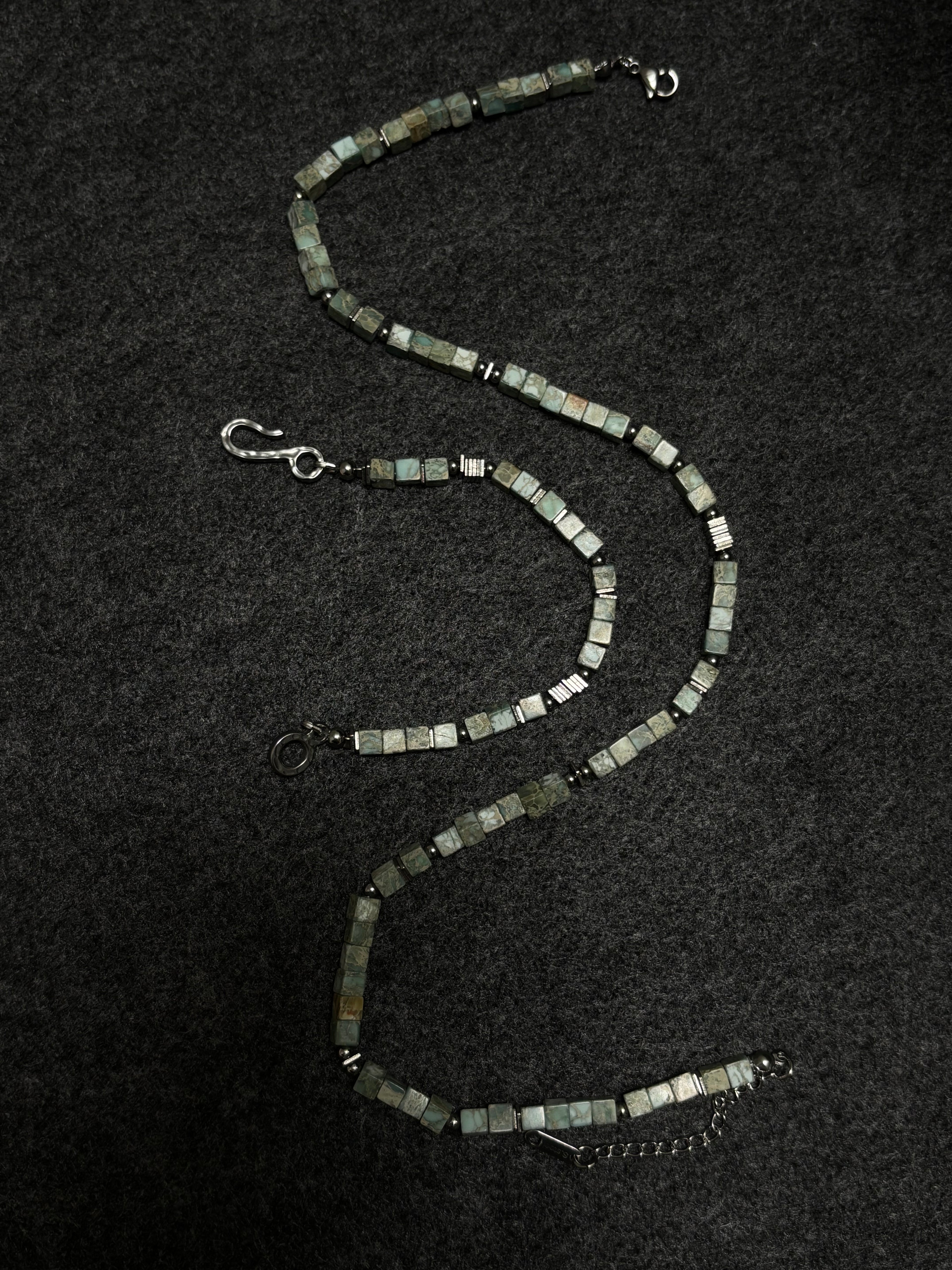 Mossline Set Necklace & Bracelet Bundle