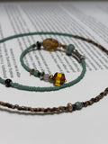 Mint Caramel · Gender Neutural Necklace