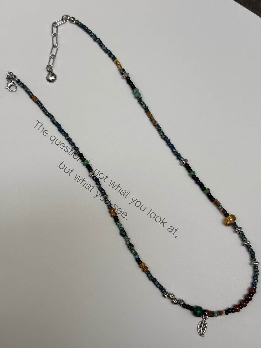 Pelagic · Necklace draws inspiration from the open sea and its ever-changing surfac