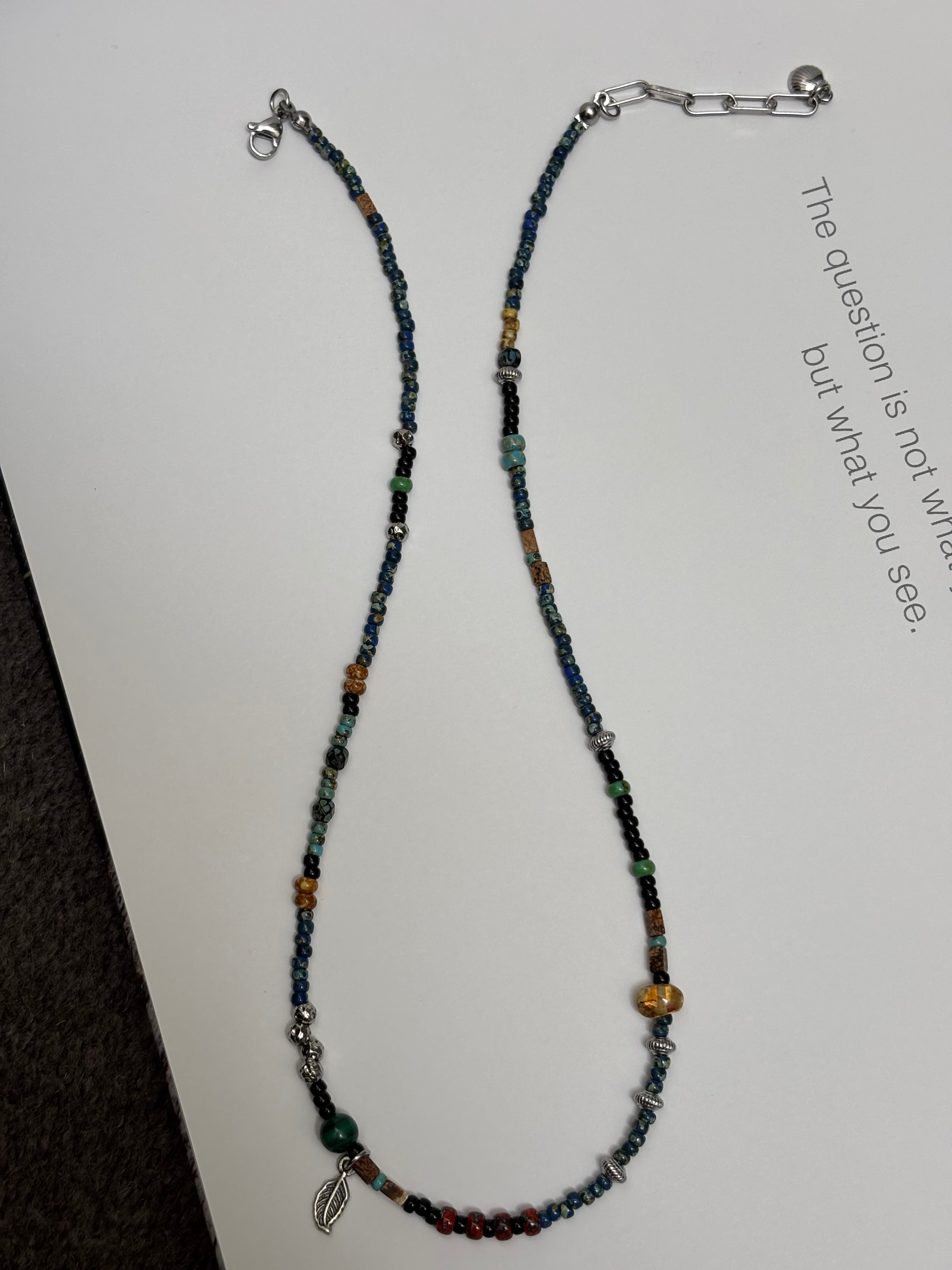 Pelagic · Necklace draws inspiration from the open sea and its ever-changing surfac