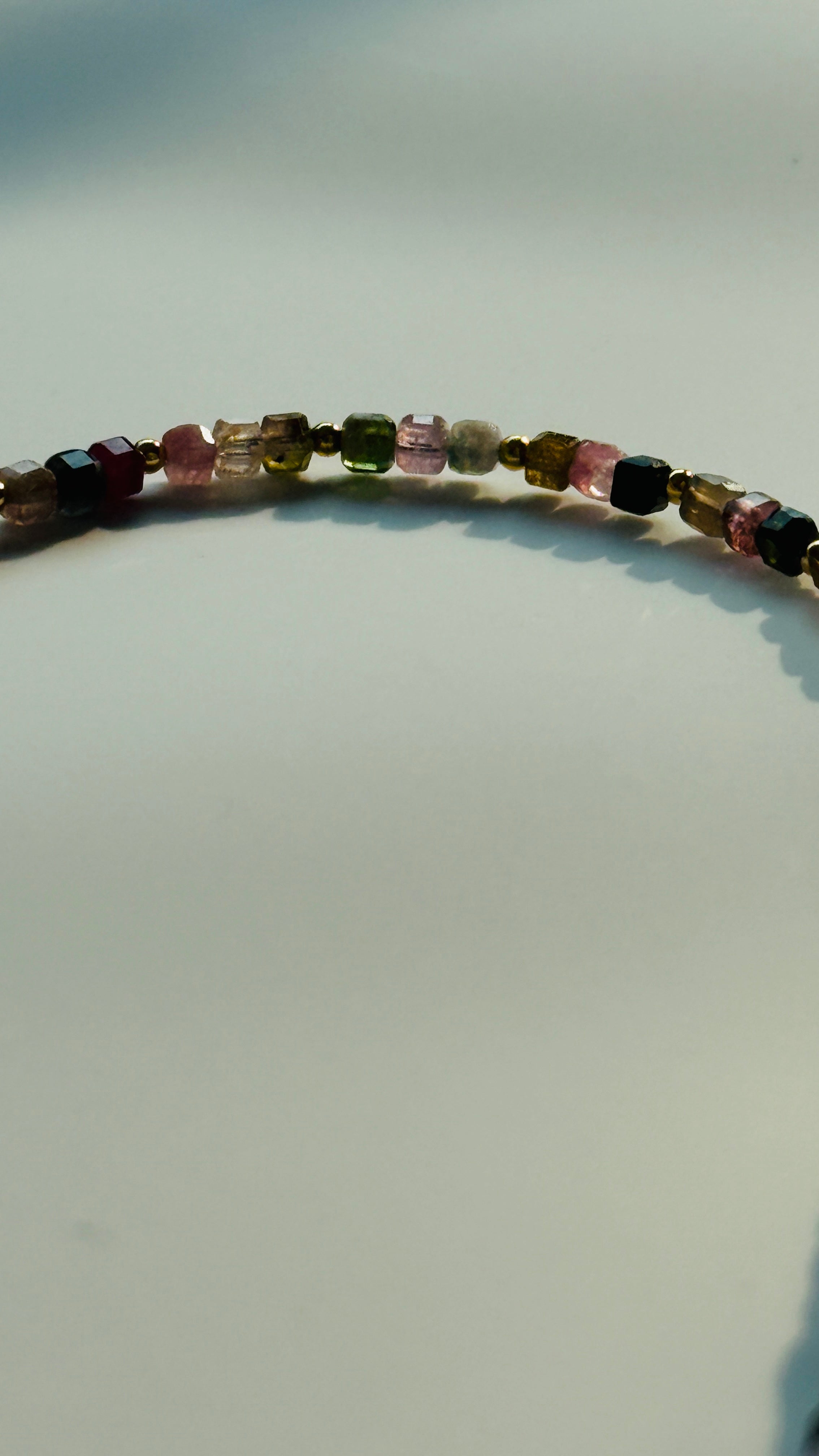Tourmaline Beaded Necklace