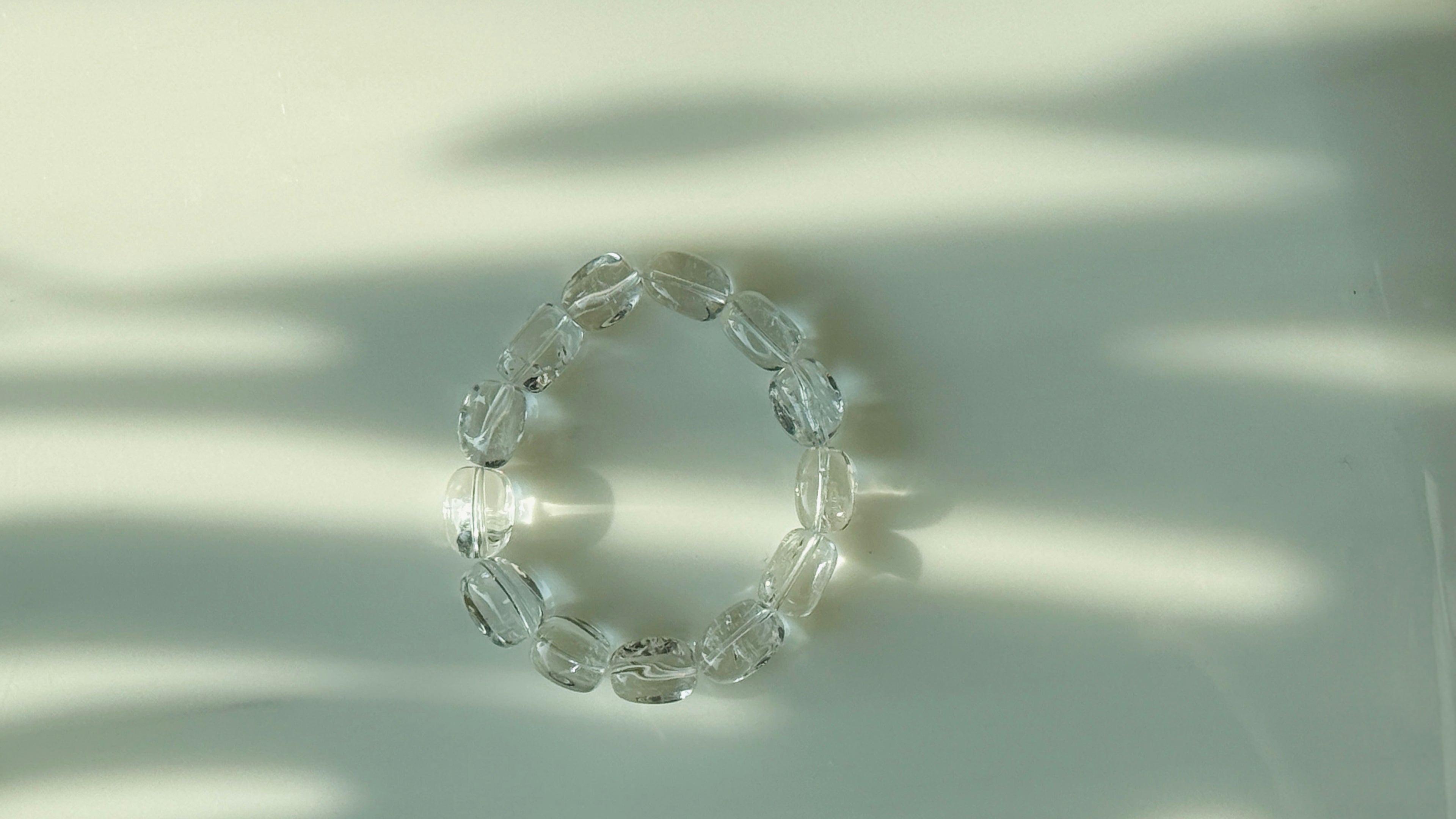 Monologue · Natural Clear Quartz Bracelet