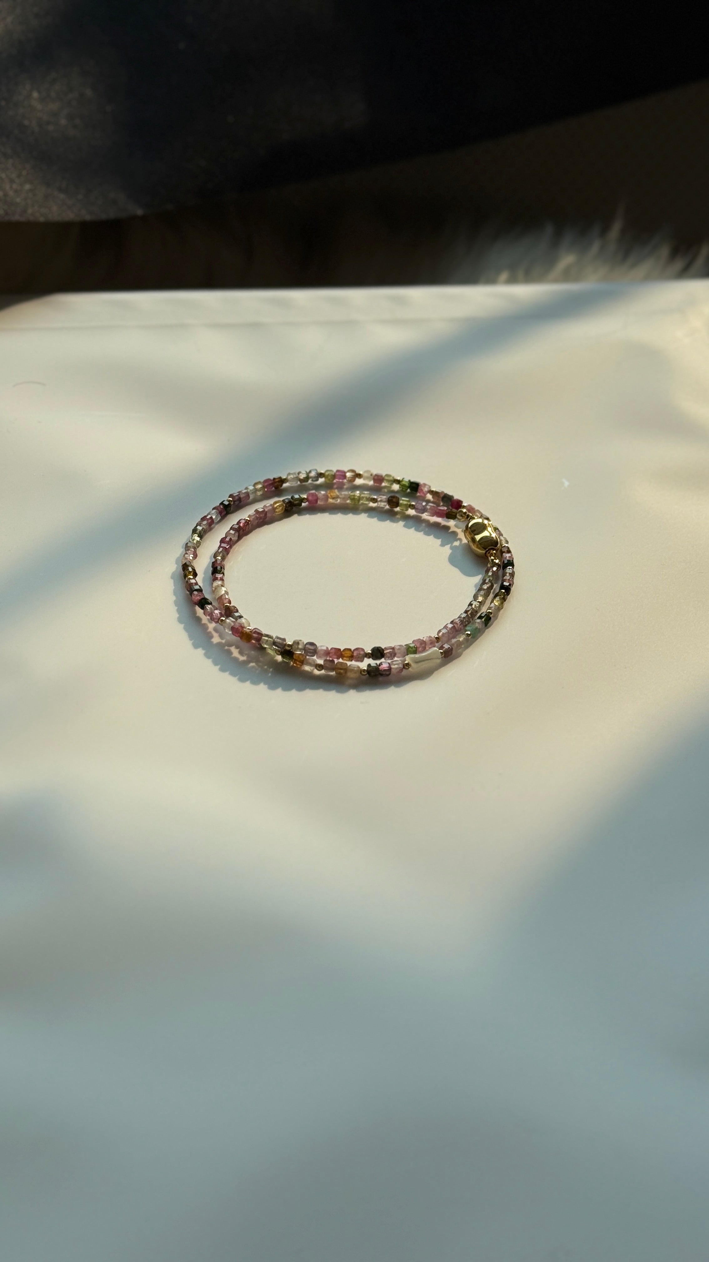 Tourmaline Beaded Necklace