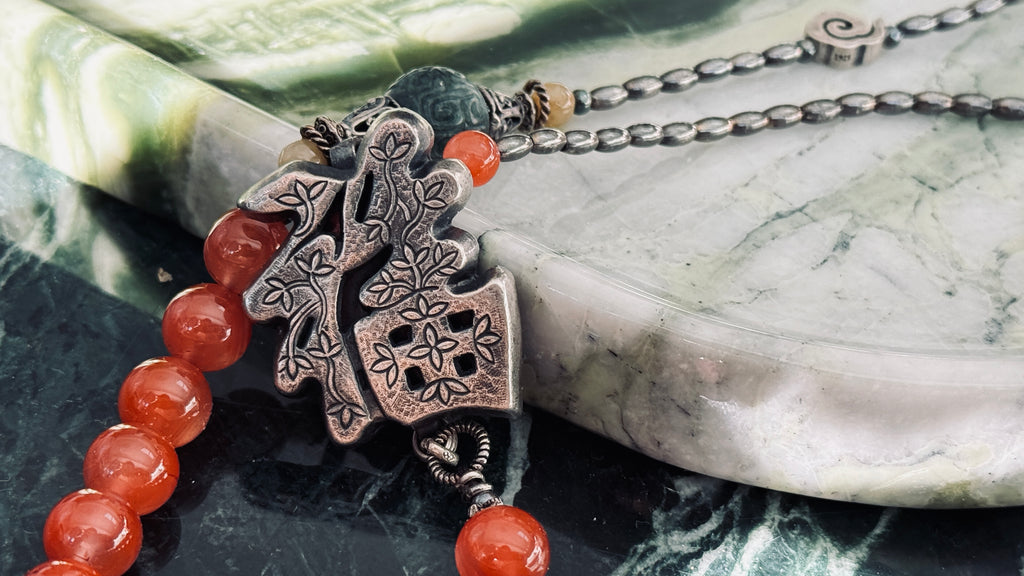 Homeward · Cherry Red Agate Bracelet｜One-of-a-kind