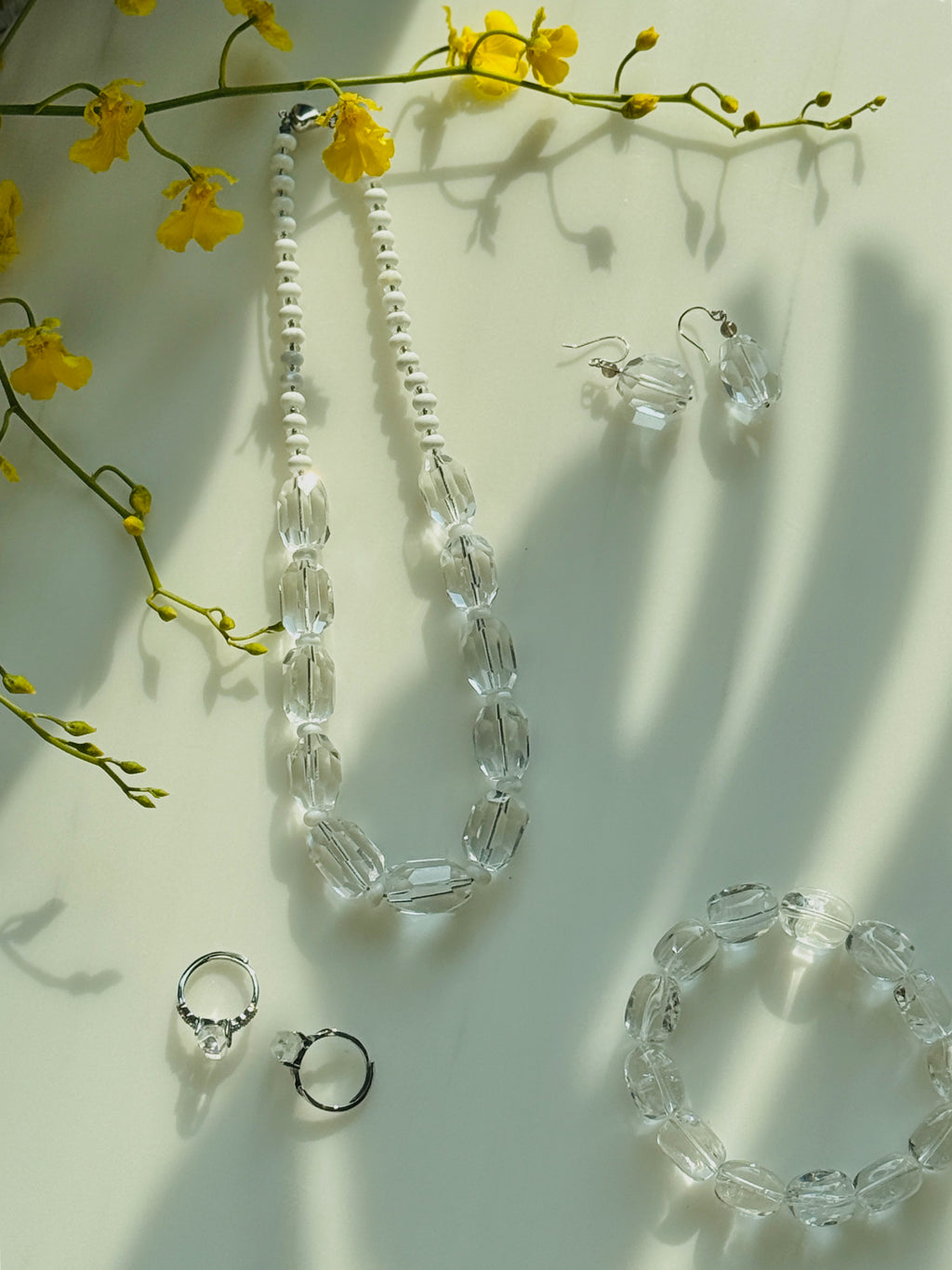 Monologue · Natural Clear Quartz Necklace