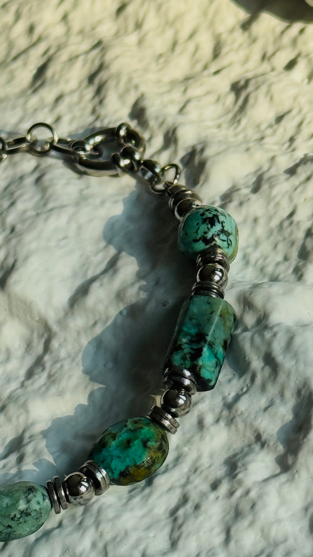 Wilderness · African Turquoise Bracelet