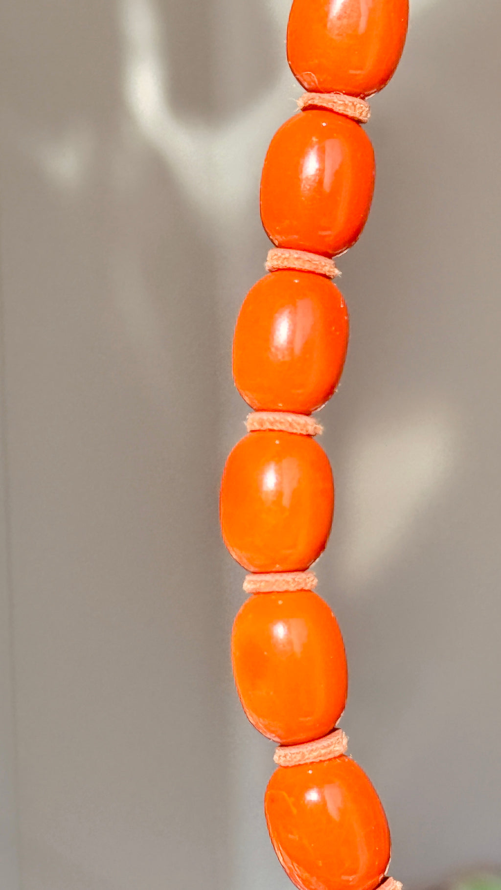 Noah’s seeds · Vintage Baltic Amber Necklace | Genuine Old Amber Beads | European Estate Find | Warm Honey-Red Patina|One-of-a-kind