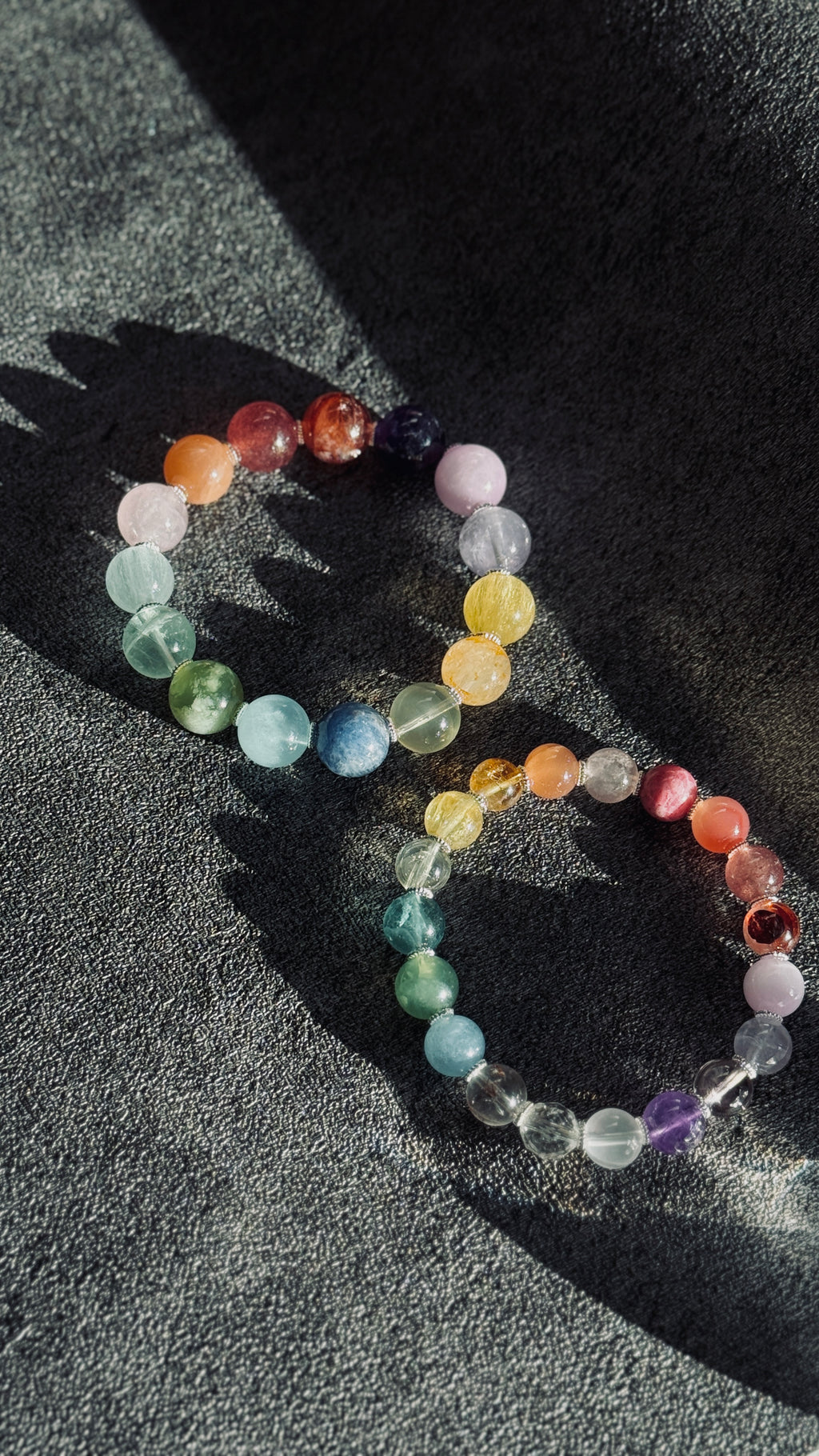 Handmade Natural Multigem Stones Bracelet