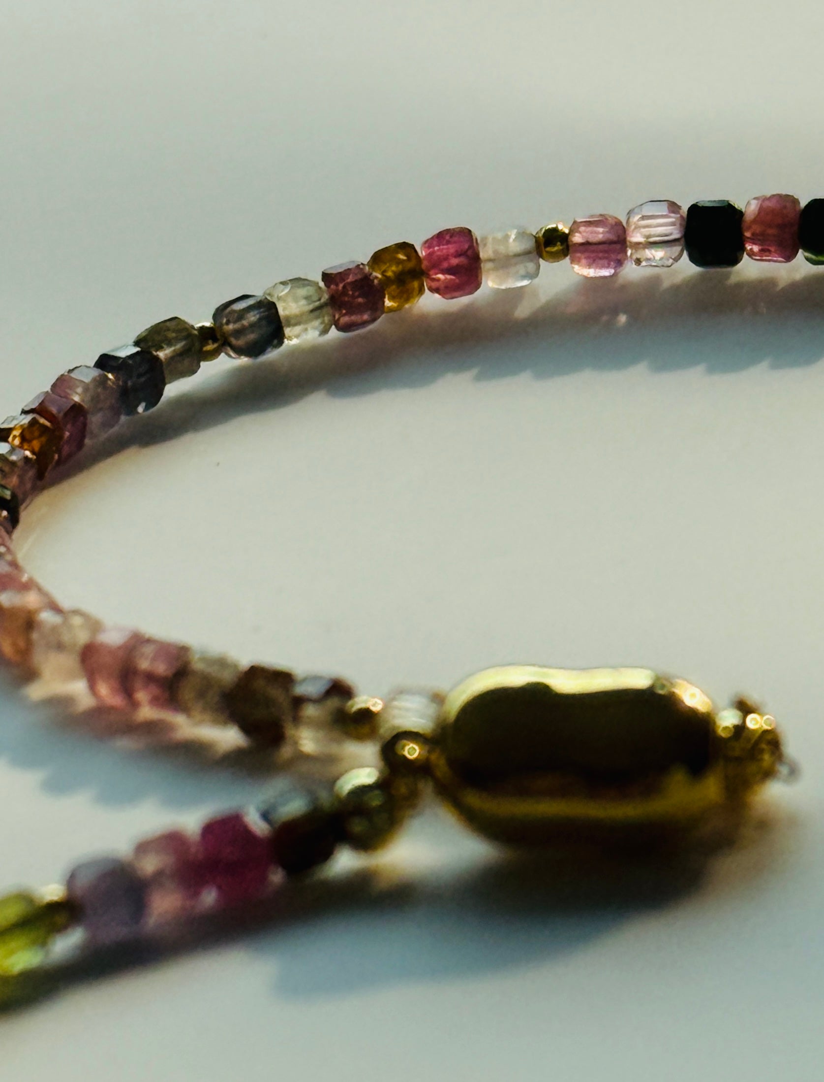 Tourmaline Beaded Necklace