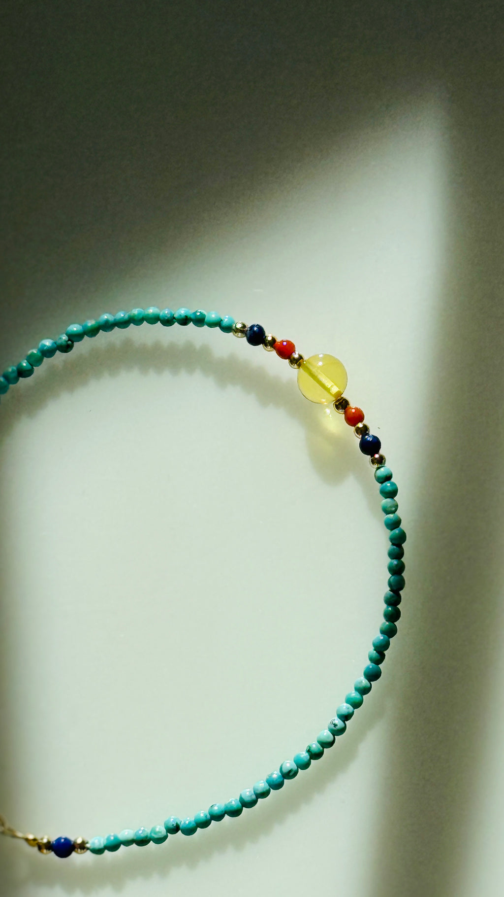 Vermilion · Natural south red agate and natural tourmaline Bracelet