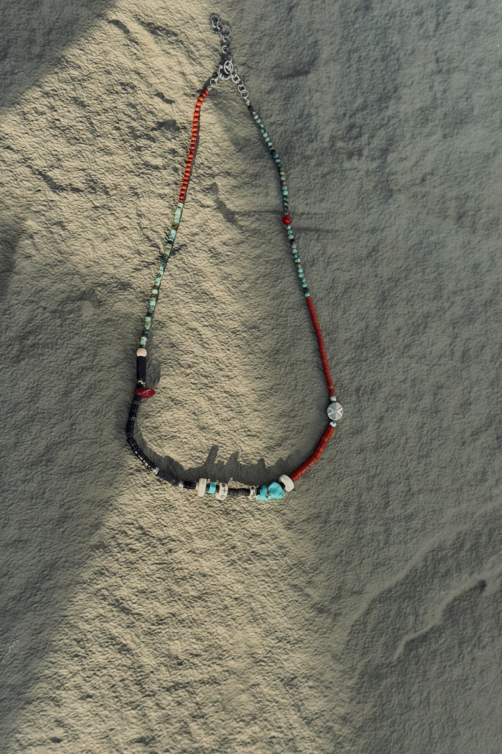 Stone Current · Mixed Material Necklace