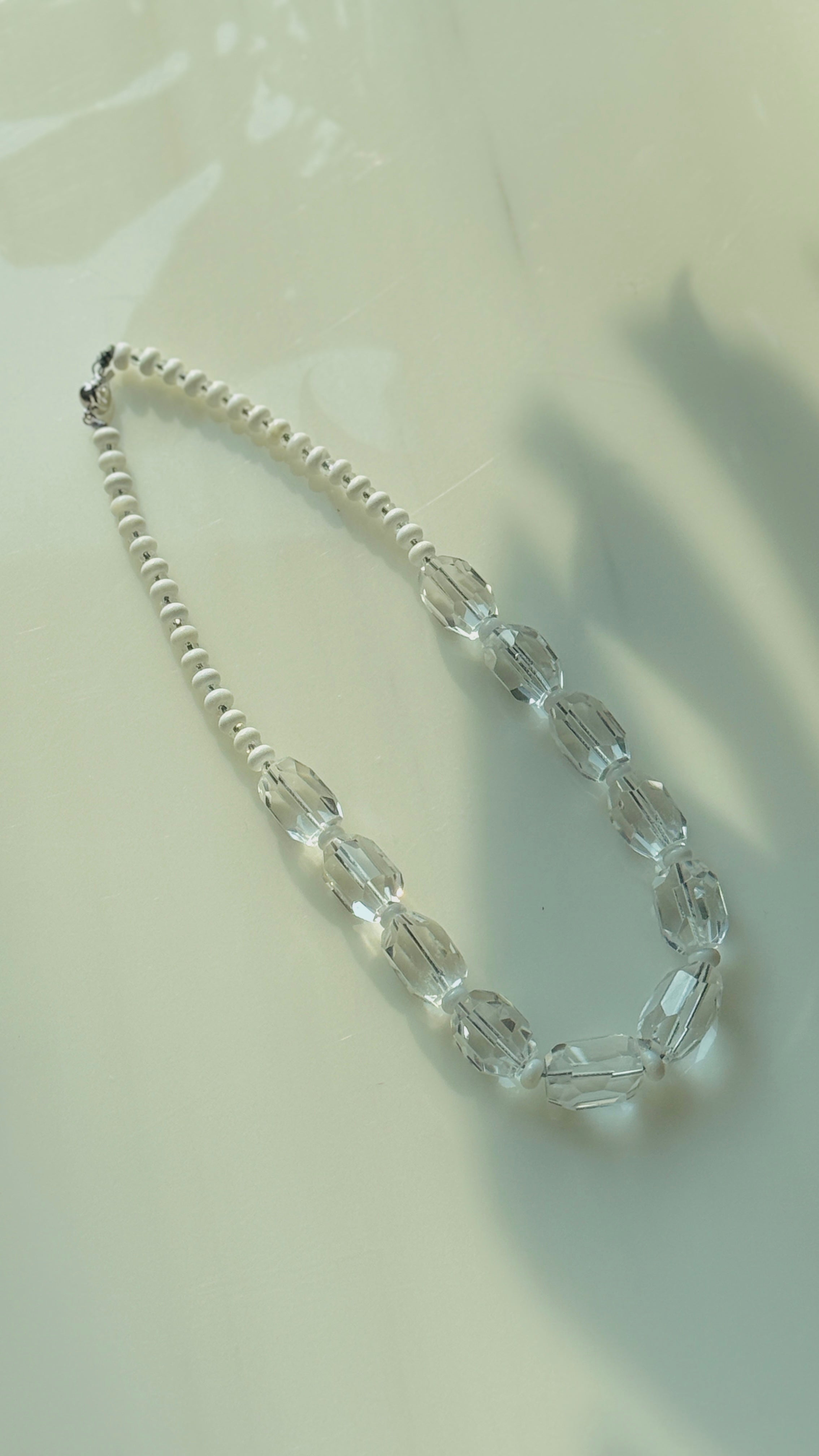 Monologue · Natural Clear Quartz Necklace