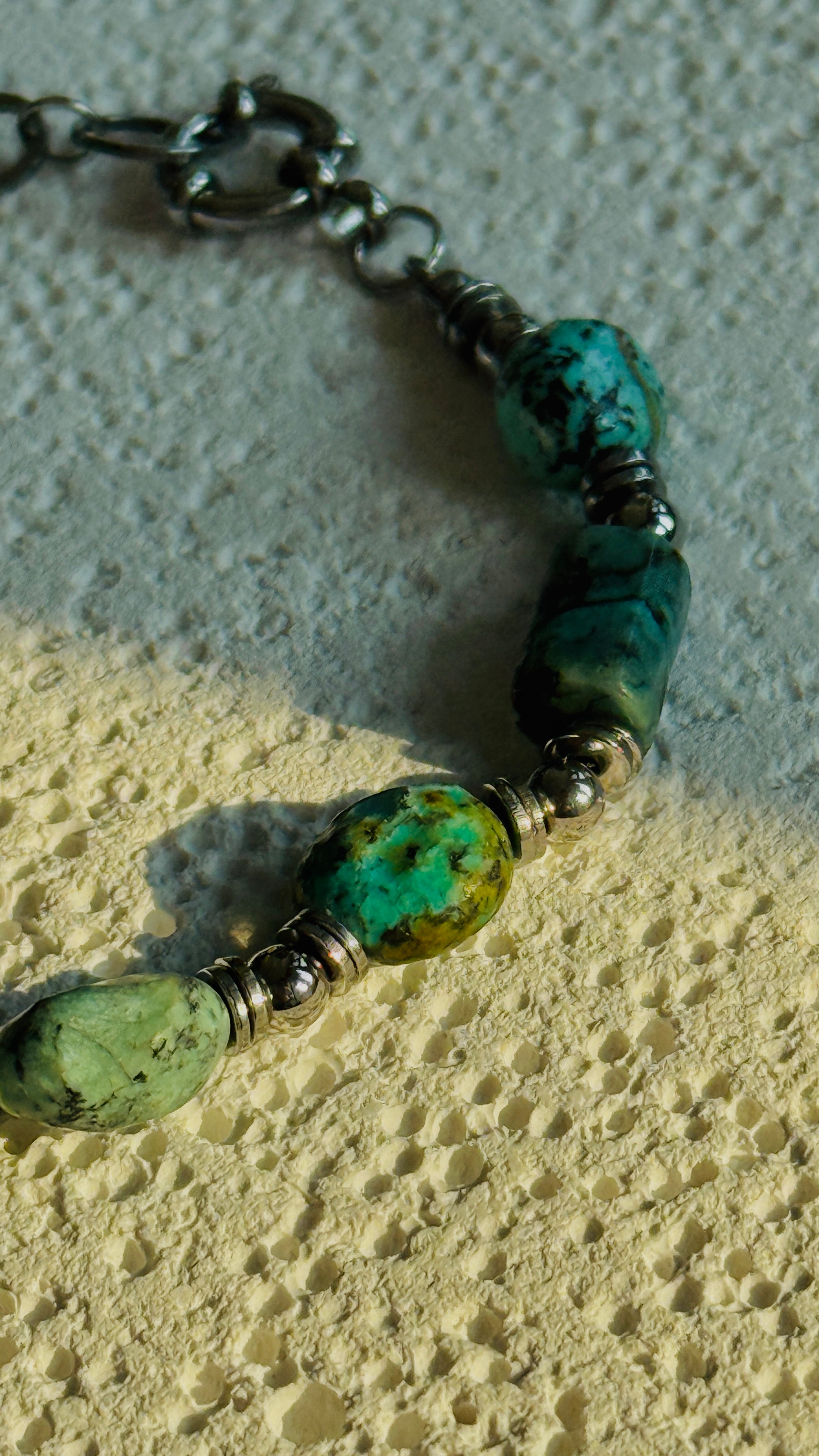 Wilderness · African Turquoise Bracelet