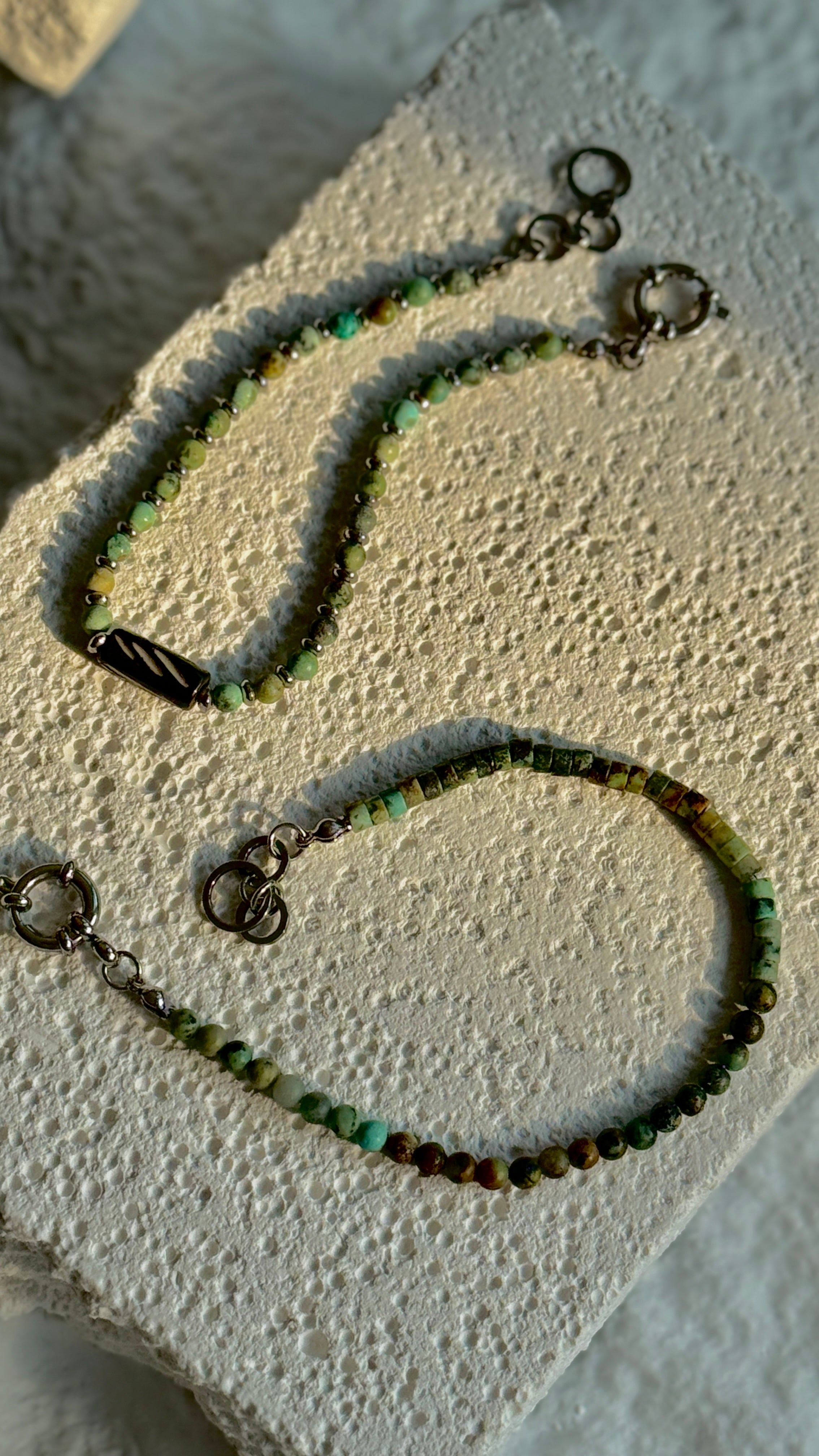 Waymark · Natural African Turquoise Bracelet