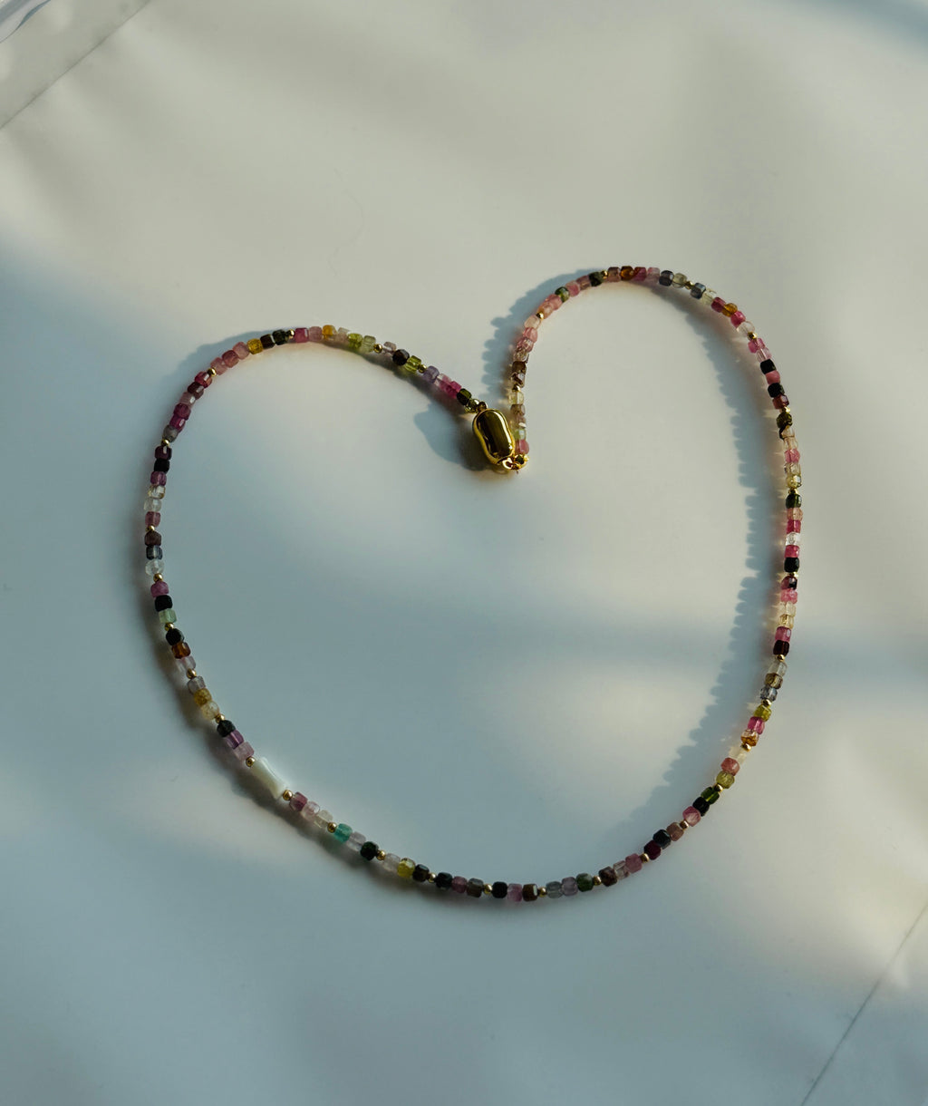 Tourmaline Beaded Necklace