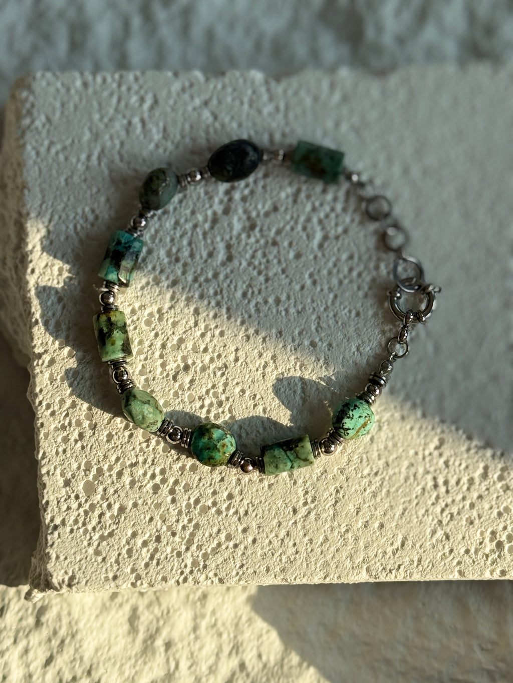 Wilderness · African Turquoise Bracelet