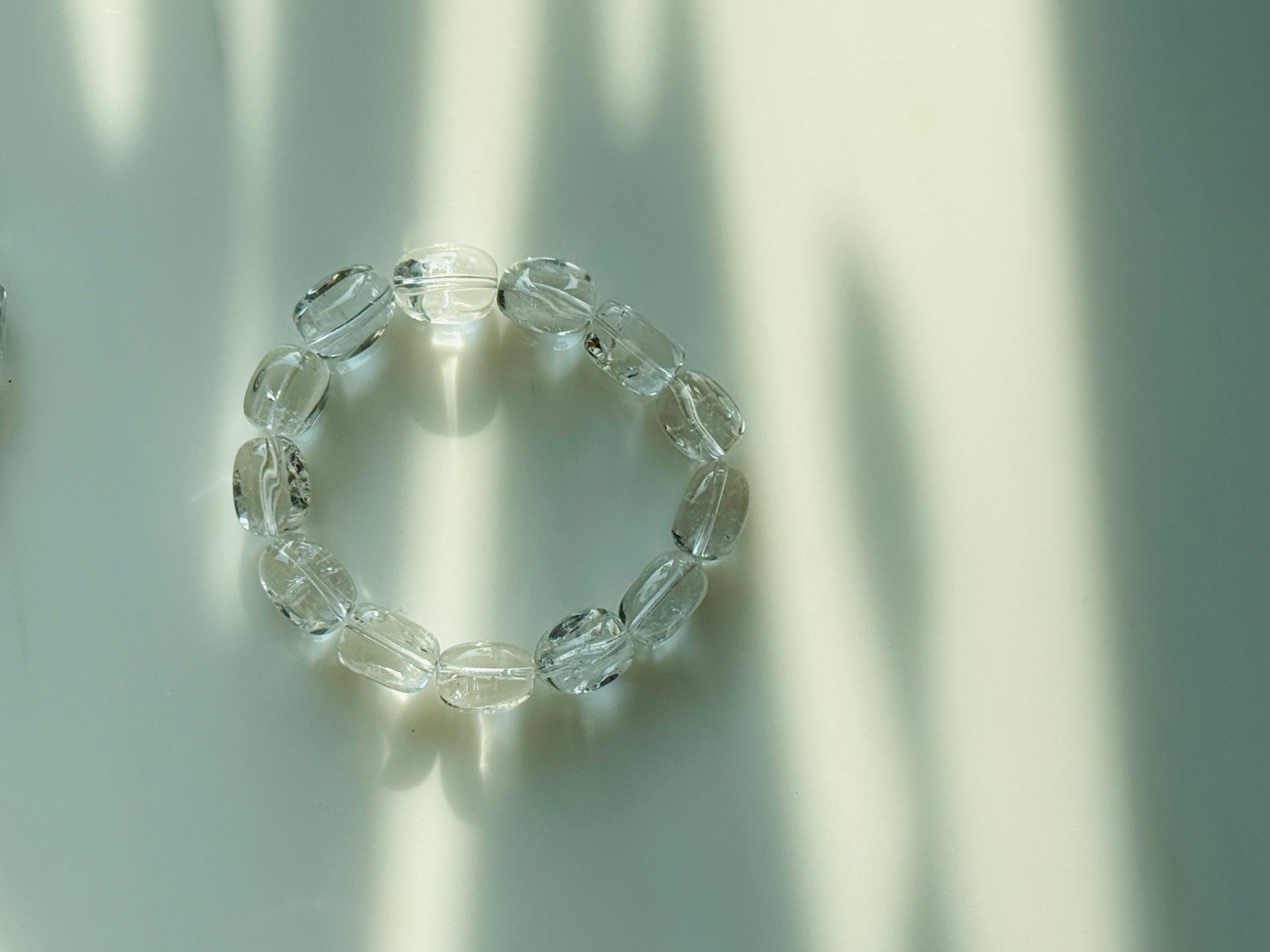 Monologue · Natural Clear Quartz Bracelet