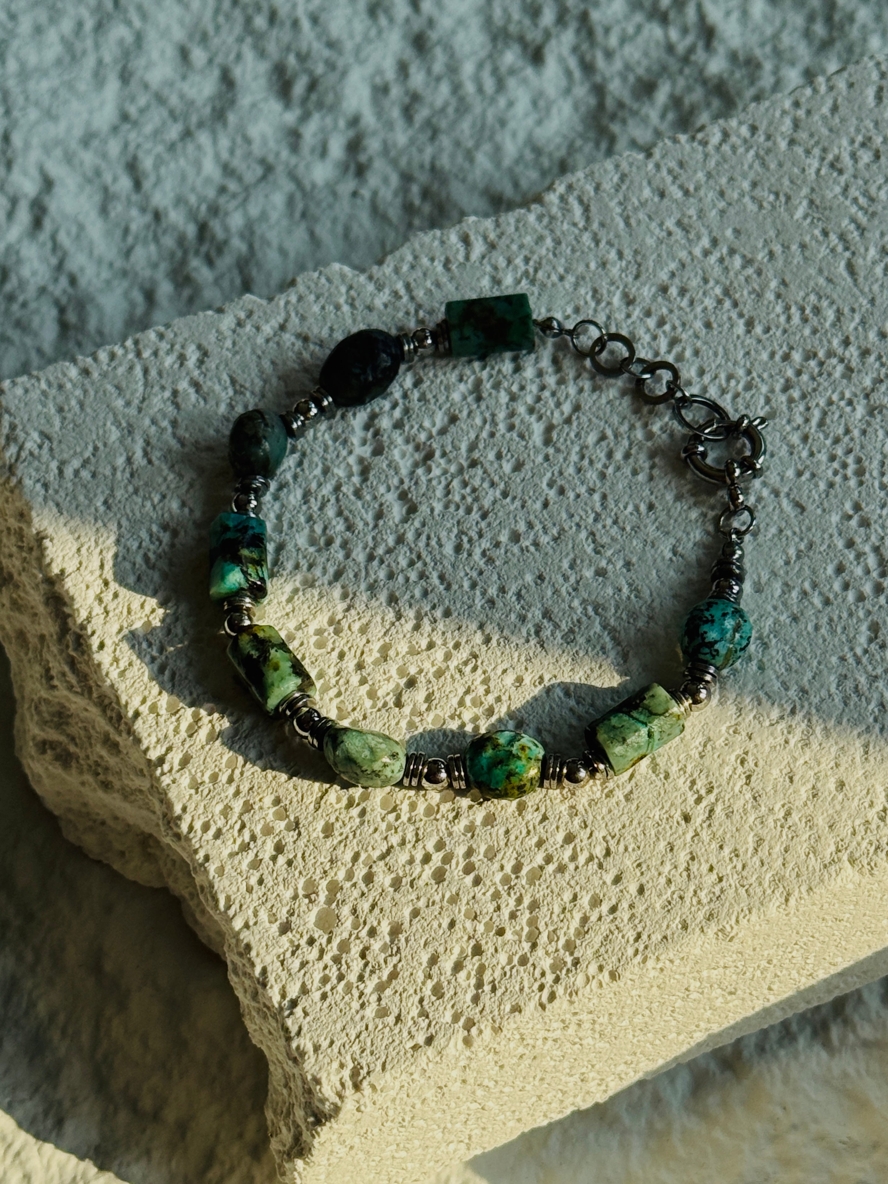 Wilderness · African Turquoise Bracelet